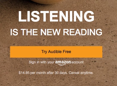 You can listen to many spy novels on Audible and support Spybrary