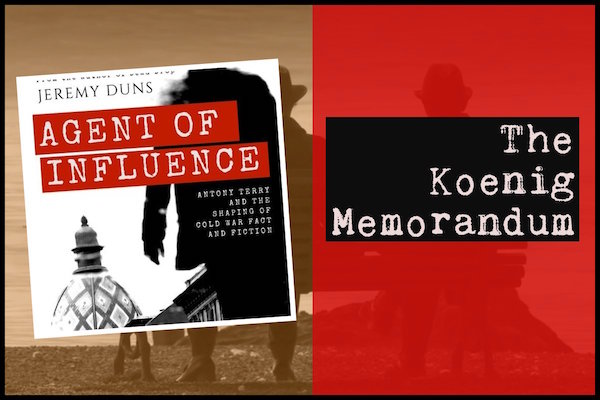 John Koenig reviews Jeremy Dun's Agent of Influence