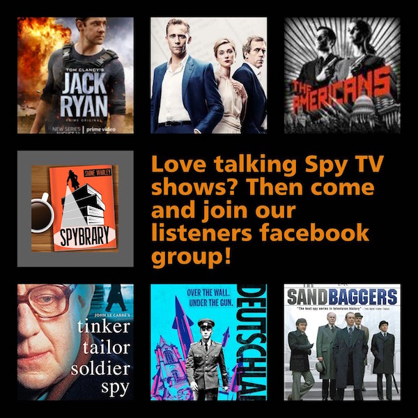 Join other spy fans and chat spy tv in our listeners facebook group