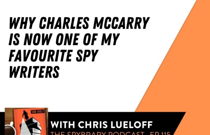 Charles McCarry review on the Spy Book Podcast Spybrary