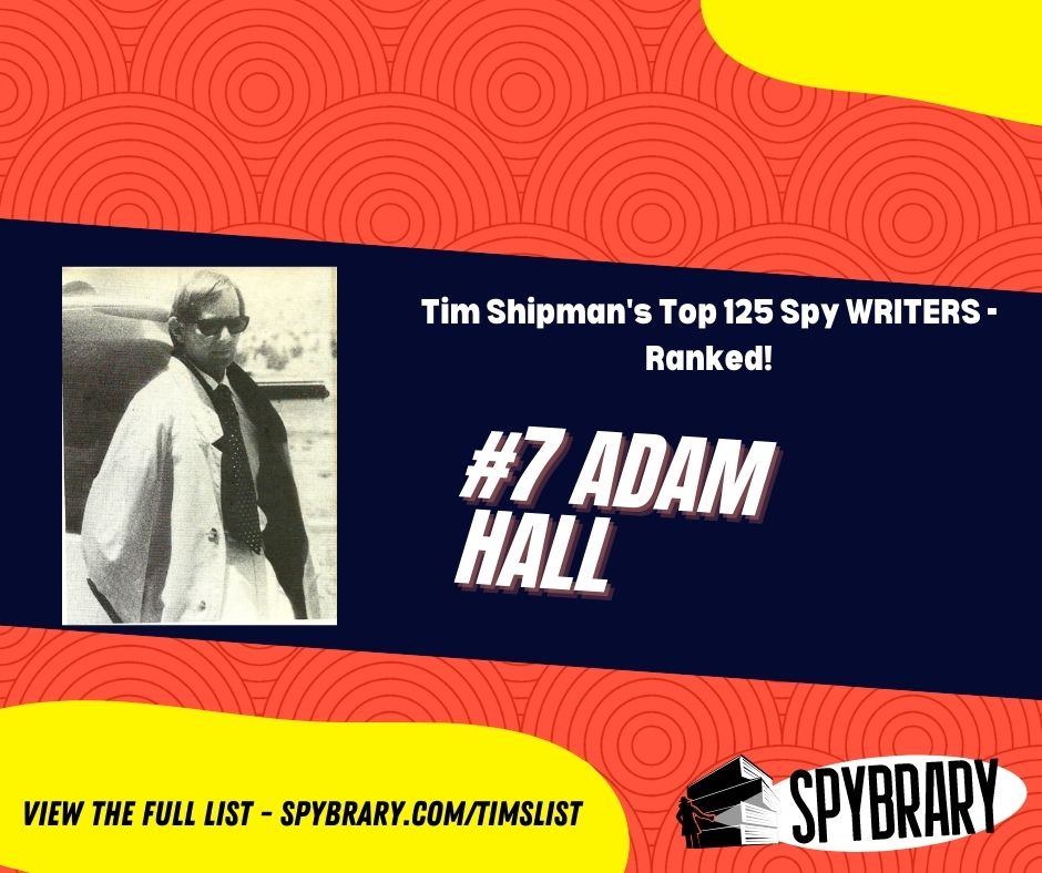 Spy writer, Quiller creator Adam Hall