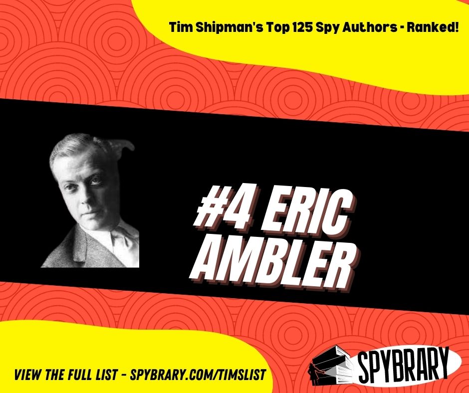 Spy writer Eric Ambler
