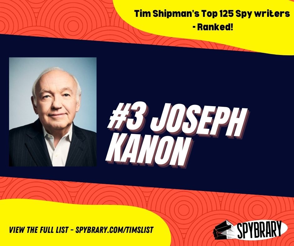 Spy writer Joseph Kanon