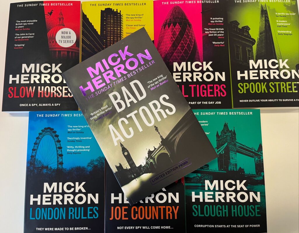 Mick Herron Spy Books