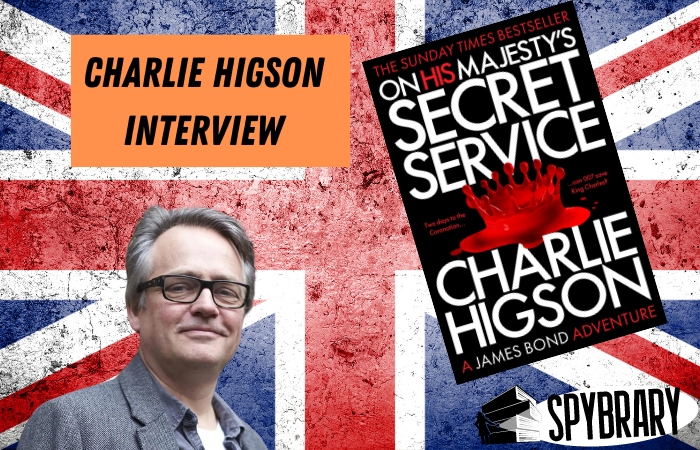 On His Majesty's Secret Service with author Charlie Higson